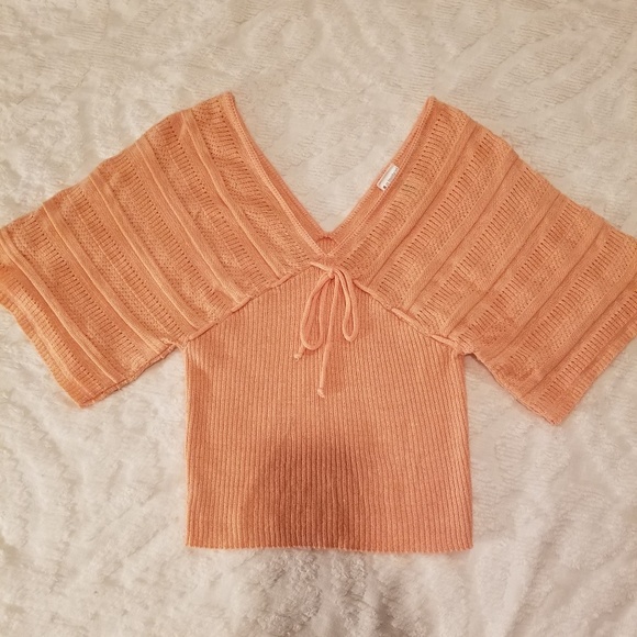 Orange Crop Top - Picture 2 of 7